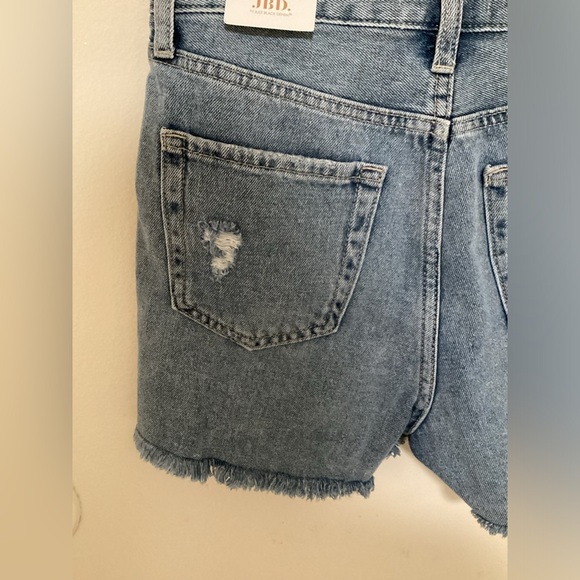 ✨NWT JBD Super High Rise Distressed Shorts Size XS - Picture 7 of 8